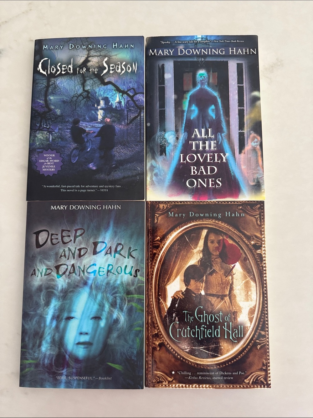 Mary Downing Hahn Young Adult Thriller Books
